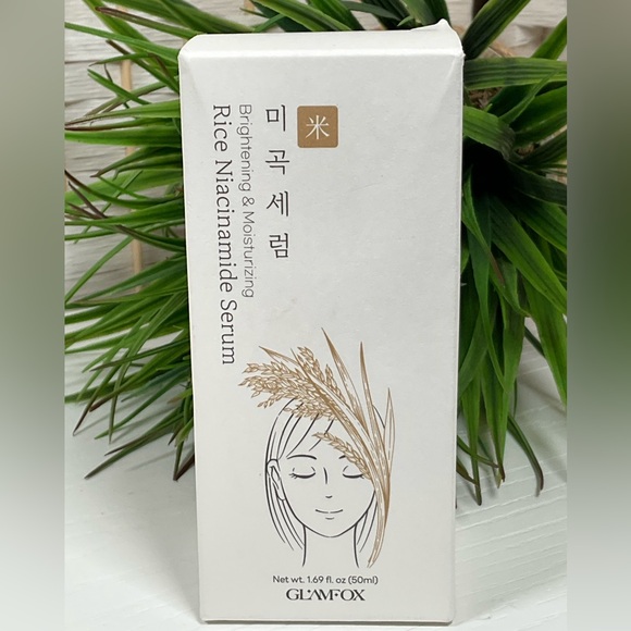 NIB- Brightening & Moisturizing Rice Niacinamide Serum 1.69 fl oz - Picture 1 of 6